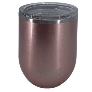 SWIG Rose Gold Stainless Steel 12 Ounce Thermal Wine Cup